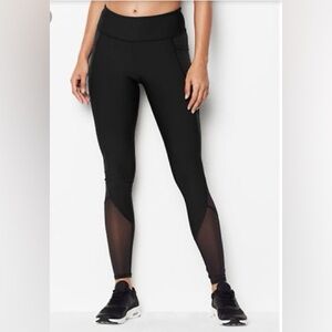 Victoria Sport Total Knockout Black Mesh Pocket Tight Size Large